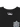 Close-up of black Redeye Clothing Company t-shirt showing printed neck label and small RE shield chest graphic